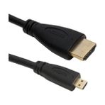 Angel Of Life HDMI Erkek Micro HDMI Erkek Gold 1,5 Metre Kablo Powermaster - Yok