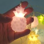 Angel Of Life Karışık Renk Dekoratif Ananas Dolama 10 Lu Şerit LED Işık Zinciri (5024)