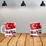 Angel Of Life Ne Mutlu Türküm Diyene Kişiye Özel Baskılı Yeni Tasarım Kupa Bardak