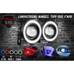 Angel Sis Farı Universal 76mm Mercekli (2 Adet) Beyaz