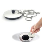 Angelkiss Küvet, mutfak ve lavabo için halkalı 55-57 mm kauçuk tıpa - 65 cm zincir dahil.