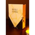 Angelphoto Marble Journal Hatıra Anı Defteri Kilitli Defter Günlük