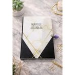 Angelphoto Marble Journal Kilitli Hatıra Defteri 80 Yaprak Günlük Çizgili Konsept Defterler