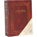 Angelphoto Sh Album 15X21CM 100’LÜK Ciltbezli Fotoğraf Albümü "bordo" 689106