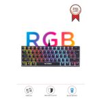 Angelphoto Tk-04 Siyah Mekanik Blue Switch Rgb Işıklı Kablolu Q Klavye