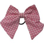 Angels Collection Büyük Boy Lastikli Pembe Pitikare Fiyonk Toka Tekli