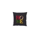 Angels' Collection Home Punch İşlemeli Kırlent Kılıfı Tekli SİYAH 40 x 40