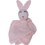 Angels' Collection Müslin Uyku Arkadaşı Tavşancık - Pembe