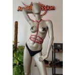 Angels Passion Fantazi İç Giyim Deri Bel Harness
