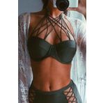 Angelsin Swimwear Haki Yeşil Bikini Üstü