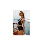 Angelsin T3232 Siyah Yüksek Bel Bikini Takım
