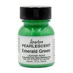 Angelus 1 oz Deri Boya, 1 Fl Oz (1 Paket) Zümrüt Yeşili