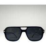 Angenehm 1259 C1 Polarize Erkek Güneş Gözlüğü - Gold - Siyah