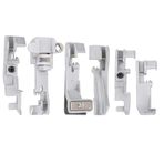 ANGGREK Overlok Ayağı, 6 Adet Baskı Ayağı Set Şarkıcı 14U 14Cg754 14Sh654 Ev Çok Fonksiyonlu Overlok Makinesi