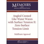 Angled Crested Like Water Waves with Surface Tension II: Zero Surface Tension Limit