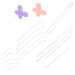 Angoily 1 DIY Bilezikler Ve Halhal Için Boncuk Iş Parçacığı Için Boncuk Ipi Yapmak Için Set Kavisli Boncuk Iğneleri Set Boncukları Işçilik Ve Iplik Için Boncuk Iğneleri