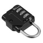 Angoily Kombinasyonlu Güvenlik Kilidi Haneli Şifreli Seyahat Için Suya Dayanıklı Sırt Çantası Ve Valizler İçin Uygun Modern Tasarımlı Dayanıklı Ve Güvenilir Padlock