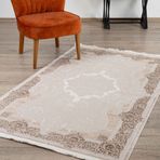 Angora Aqua C034B 80x150 cm Krem Bej Halı
