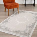 Angora Aqua Halı 120x180 Cm C034F Gri Mavi C034F-L.GREY-BLUE