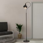 Angora Siyah Dekoratif Tasarım Retro Modern Metal Lambader