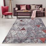 Angorahome 4038 Vega Dekoratif Yeni Nesil 80x300 cm Salon Halı
