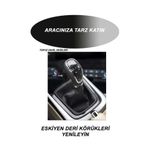 Angoravi Mercedes Benz C 200 Uyumlu Araç,araba,oto Vites Körüğü Siyah Dikiş
