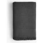 Anika Waffle Banyo Havlusu Antrasit 100x150 - 100 x 150 cm