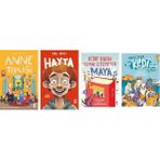 Anıl Basılı Anne Terliği +3 Adet Kitap Set - Hayır