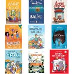 Anıl Basılı Anne Terliği +8 Adet Kitap Set - Hayır