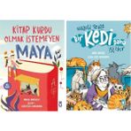 Anıl Basılı Kitap Kurdu Olmak Istemeyen Maya +1 Adet Kitap Set - Hayır