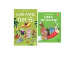 Anıl Basılı Uçan Anne Terliği +1 Adet Kitap Set