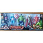 Anıl Oyuncak Yenilmezler Süper Kahramanlar Oyuncak Seti 5li Hulk Demir Adam Thor - 131