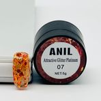 Anil Professional Cosmetics Kalıcı Oje Paint Jel Renk 5 ml Siyah Kutu | Dayanıklı Kolay Uygulanan Trend Renkler | Hızlı Kuruma ve Parlaklık (Paint Jel - 07)