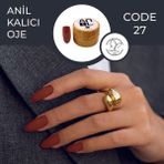 Anil Professional Cosmetics Paint Jel 27 10 ml Ahşap Kutu Kalıcı Oje