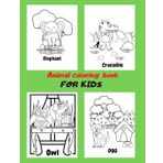 Animal coloring book for kids
