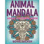 Animal Mandala: Adult Coloring Book