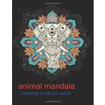 Animal Mandala: Coloring Book For Adults