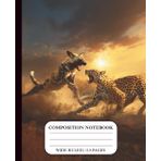 Animal vs Animal Battles African Wild Dog vs Leopard Dangerous Fights Deadliest Rumble Royale Showdown for Kids Epic Matchups Creature Smackdown Wide ... Lined Journal Colorful Cover Cool Design