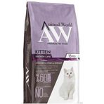 Animal World 15 kg Kitten Tavuklu Balıklı ve Karidesli Yavru Kedi Maması