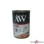 Animal World 415 gr Ciğerli Yetişkin Kedi Konserve Maması