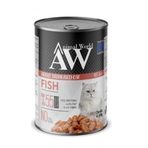Animal World 415 gr Sterilised Cat Fish Jelly Kedi Konservesi