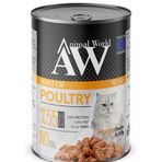 Animal World 415 gr Tavuklu Yetişkin Kedi Konserve Maması