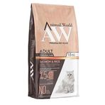 Animal World Somon Etli Kısırlaştırılmış Kedi Maması 1,5 Kg