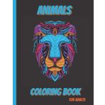 animals coloring book for adults