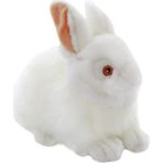 Animals Of The World Beyaz Tavşan Peluş Oyuncak 23 Cm