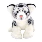 Animals Of The World Floppy Beyaz Kaplan 30 cm Peluş Oyuncak