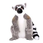 Animals Of The World Oturan Lemur 28 cm Peluş Oyuncak