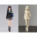 Anime Girl Figure - boyanabilir biblo dekor Detaylı Tasarım Estetik Anime Kız Figürü - Koleksiyonluk Biblo, Oyuncu Masası Aksesuarı Dekoru - Anime Severler İçin Şık ve Yaratıcı Hediyelik