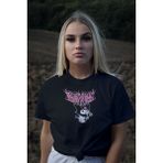 Anime Harajuku Kuromi Sanrio Tshirt - L - Renkli