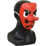 Anime Iblis Avcısı Kimetsu Hiçbir Yaiba Urokodaki Sakonji Lateks Cosplay Maske Şapkalar Hannya Tengu Maskeleri Cadılar Bayramı Partisi Maskesi Sahne (Yurt Dışından) - Renkli - Yok